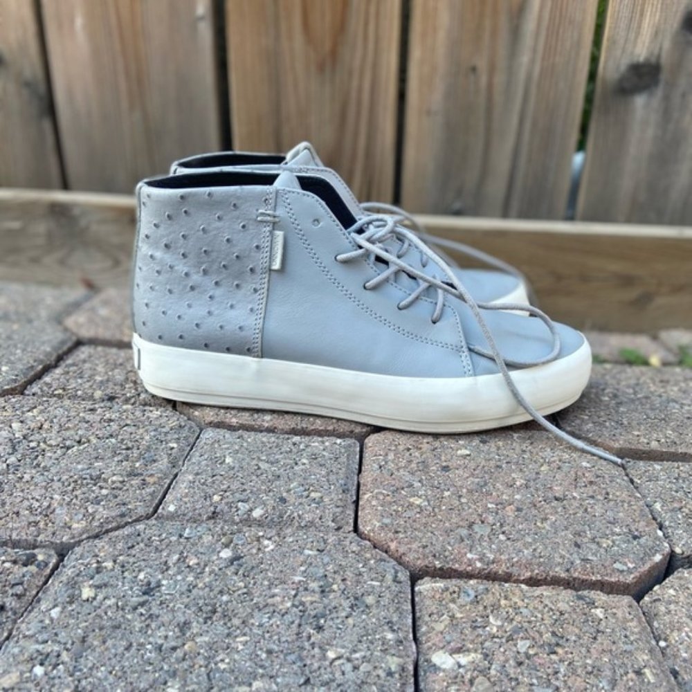 Unisex Unnown Sonia high quality grain genuine leather high tops